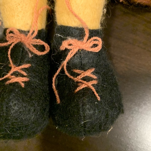 Adorable Plush Snowman & Moose, Gently Used, String Attached for Ornament Use - Picture 10 of 16